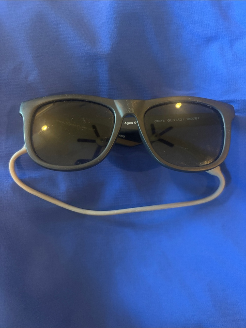 Black Kids Sunglasses with  Strap